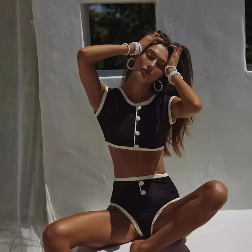 Hailey - High Waisted Bikini Set